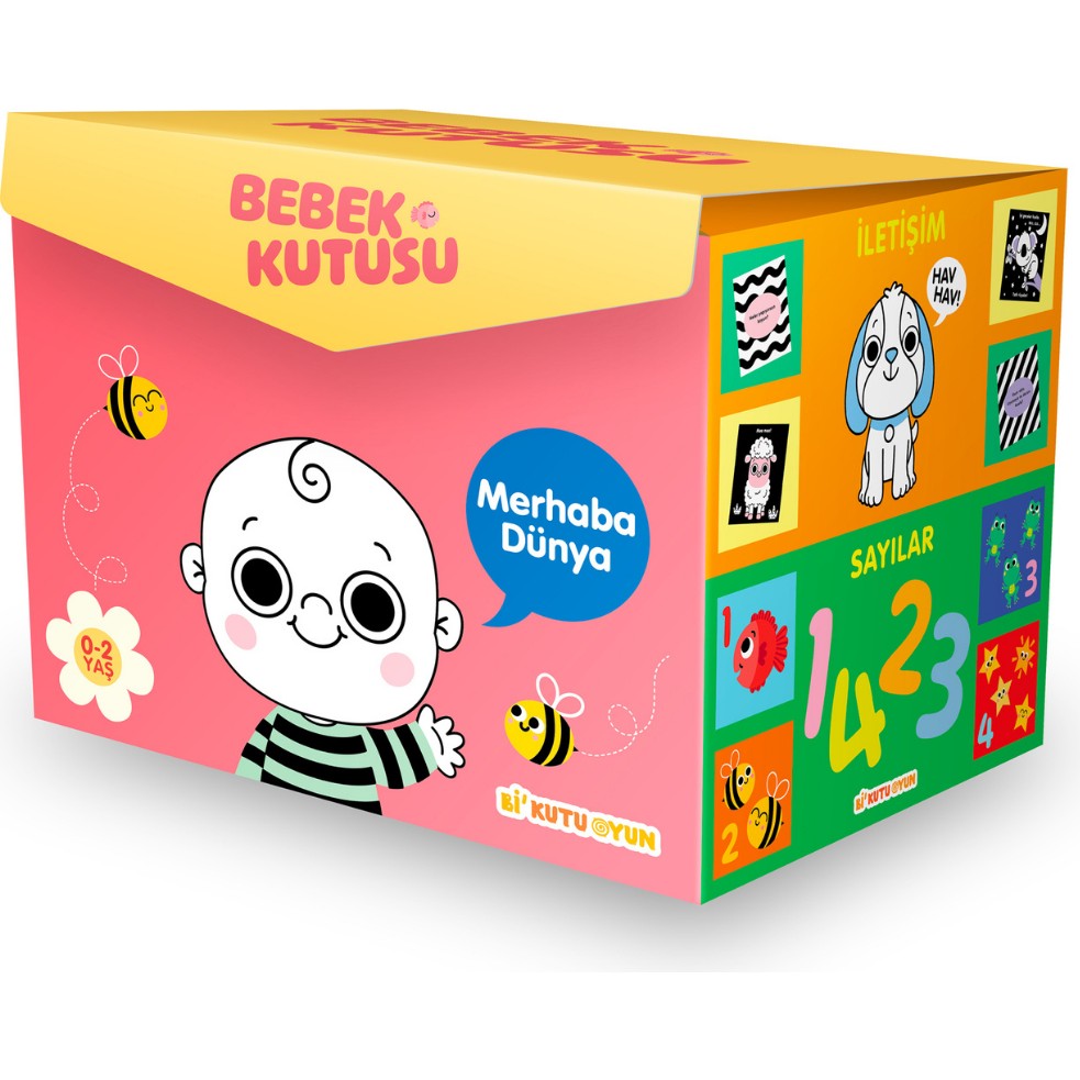 Bi Kutu Oyun Bebek Kutusu - Merhaba Dünya! (Bebeğimin İlk Kutusu) Diğer Fiyatı
