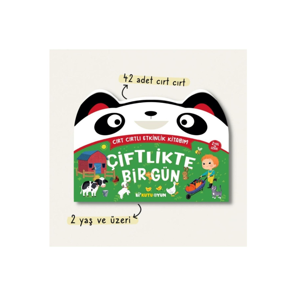 Bi Kutu Oyun Cırt Cırtlı Etkinlik Kitabım – Çiftlikte Bir Gün (2+ Yaş) Aktivite & Eğitici Kitaplar Fiyatı