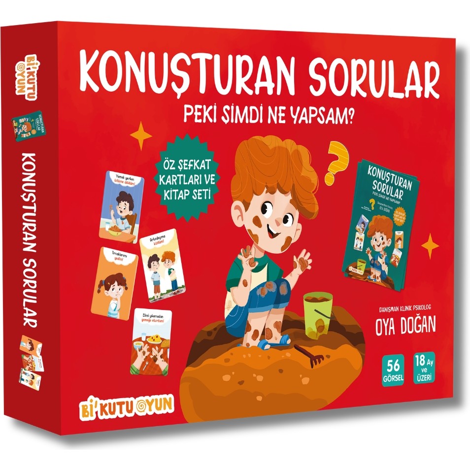 Bi Kutu Oyun Konuşturan Sorular – Peki Şimdi Ne Yapsam? (Öz Şefkat Kartları ve Kitap Seti) Diğer Fiyatı