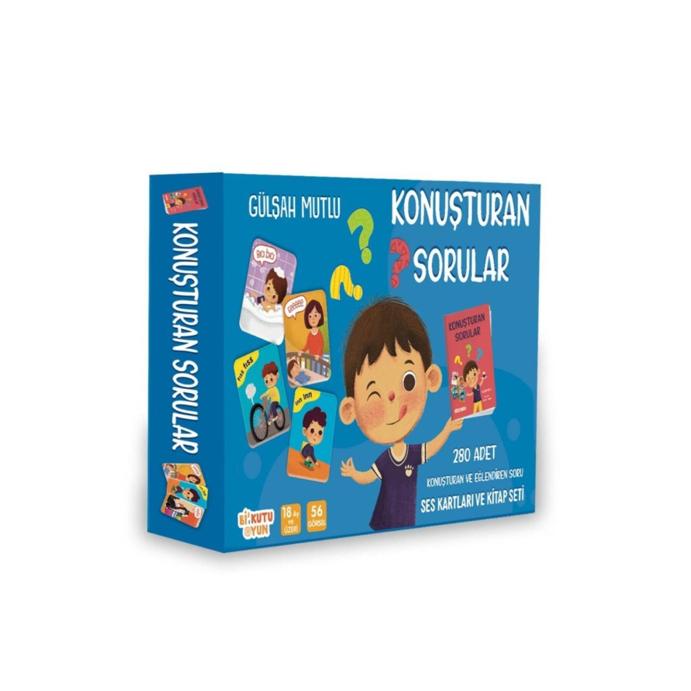 Bi Kutu Oyun Konuşturan Sorular – Ses Kartları Ve Kitap Seti Aktivite & Eğitici Kitaplar Fiyatı