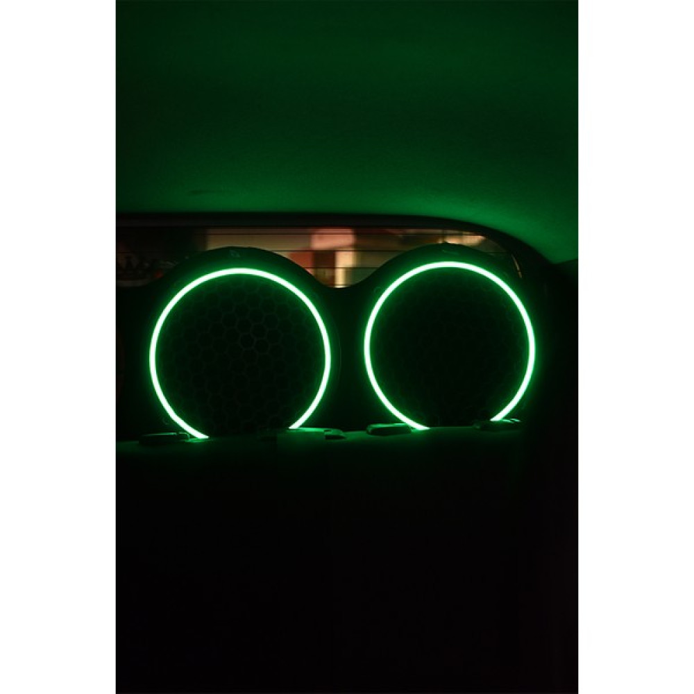 Bi Moda 1 Takım 20 Cm(2 Adet)Neon Rgb LED Midrange Kapağı Işıklı Midrange Hoparlör Kapağı Adaptör Kumanda Oto Hoparlörleri & SubWoofer Fiyatı