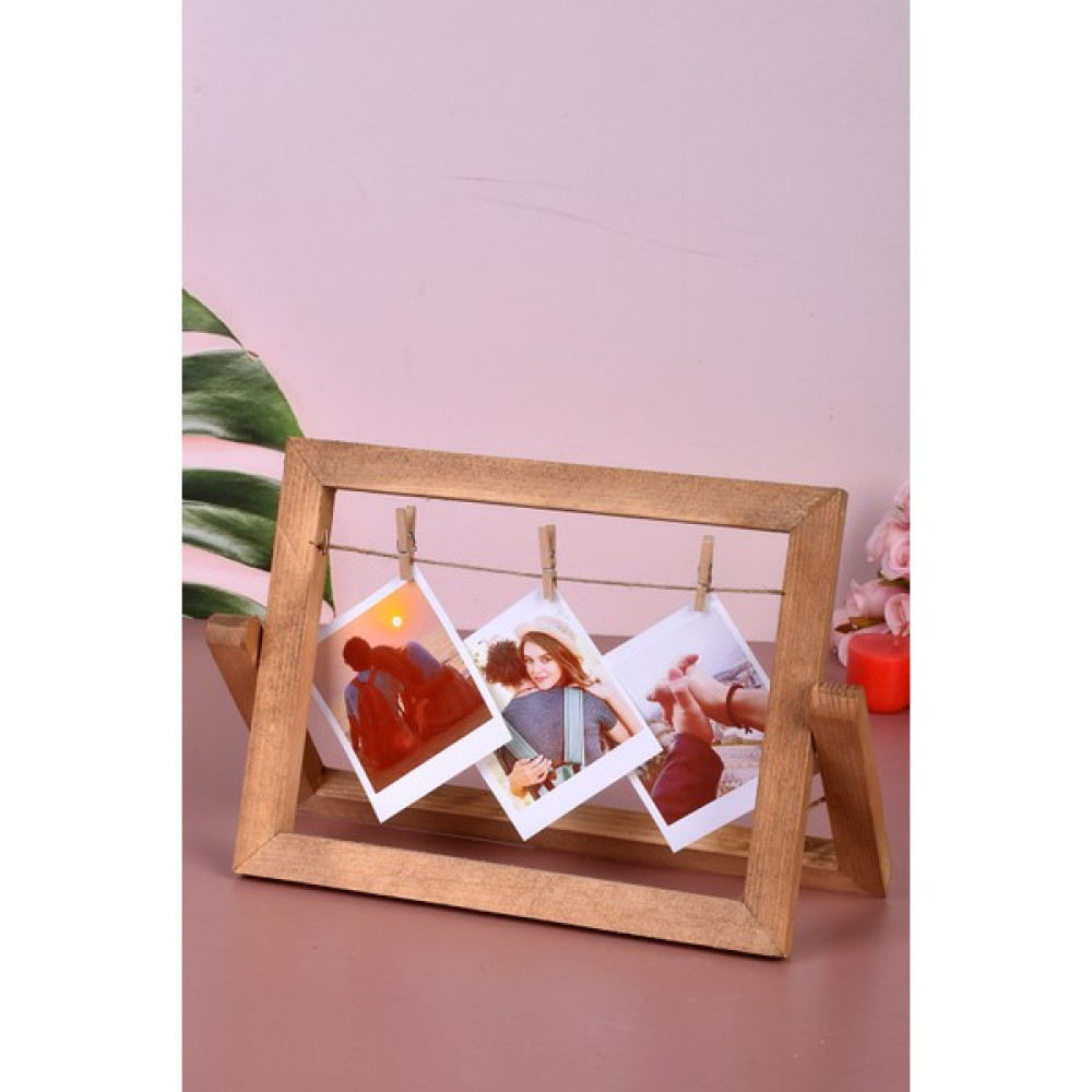 Bi Moda Katlanabilir Mandallı Resim Çerçevesi/resim Askılığı/ Resimlik - Ahşap Resim & Fotoğraf Çerçevesi Fiyatı