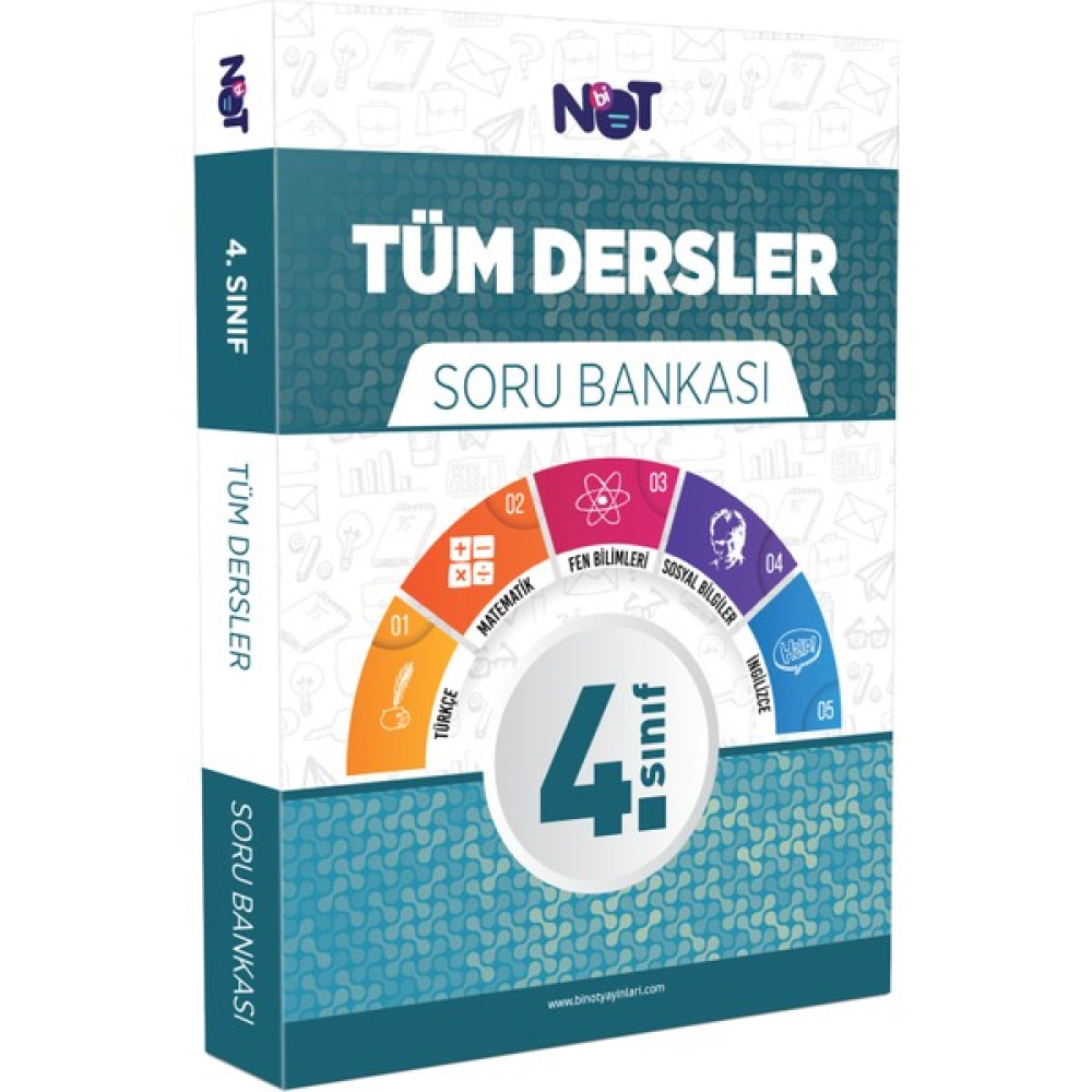 Bi Not Yayınları - 4. Sınıf Tüm Dersler - Soru Bankası Kaynak Kitapları Fiyatı