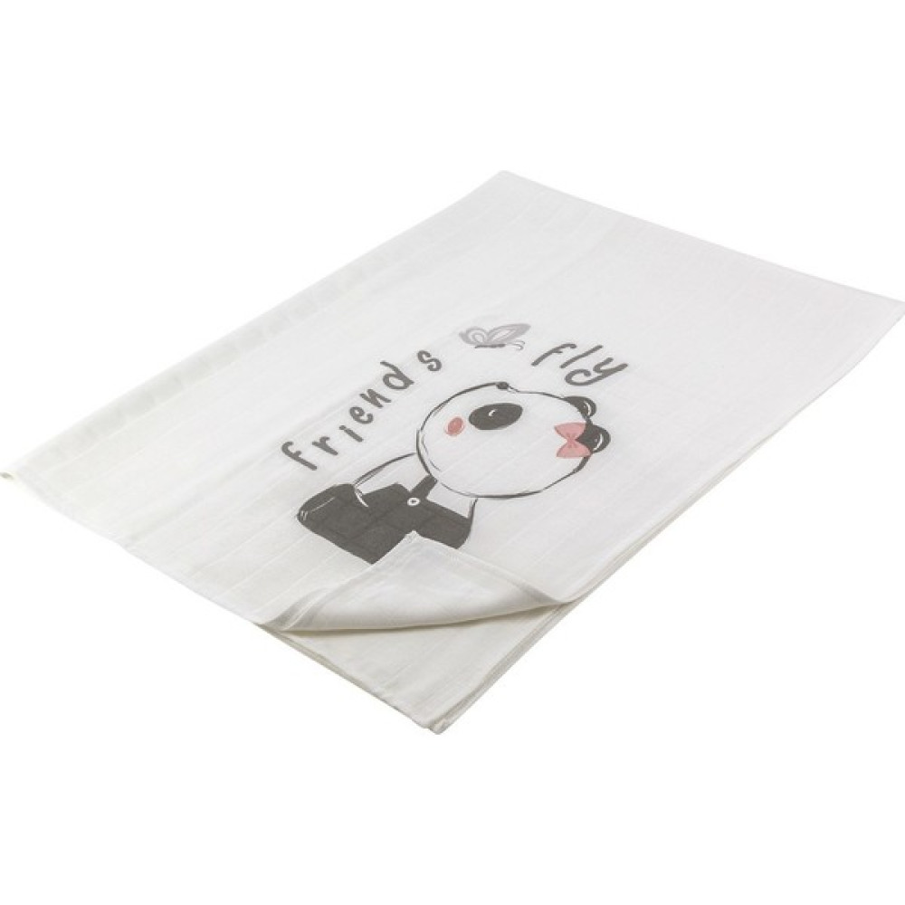 Bi Organik Biorganic Elegant Panda Kız Bebek Müslin Battaniye Bebek Battaniyesi Fiyatı