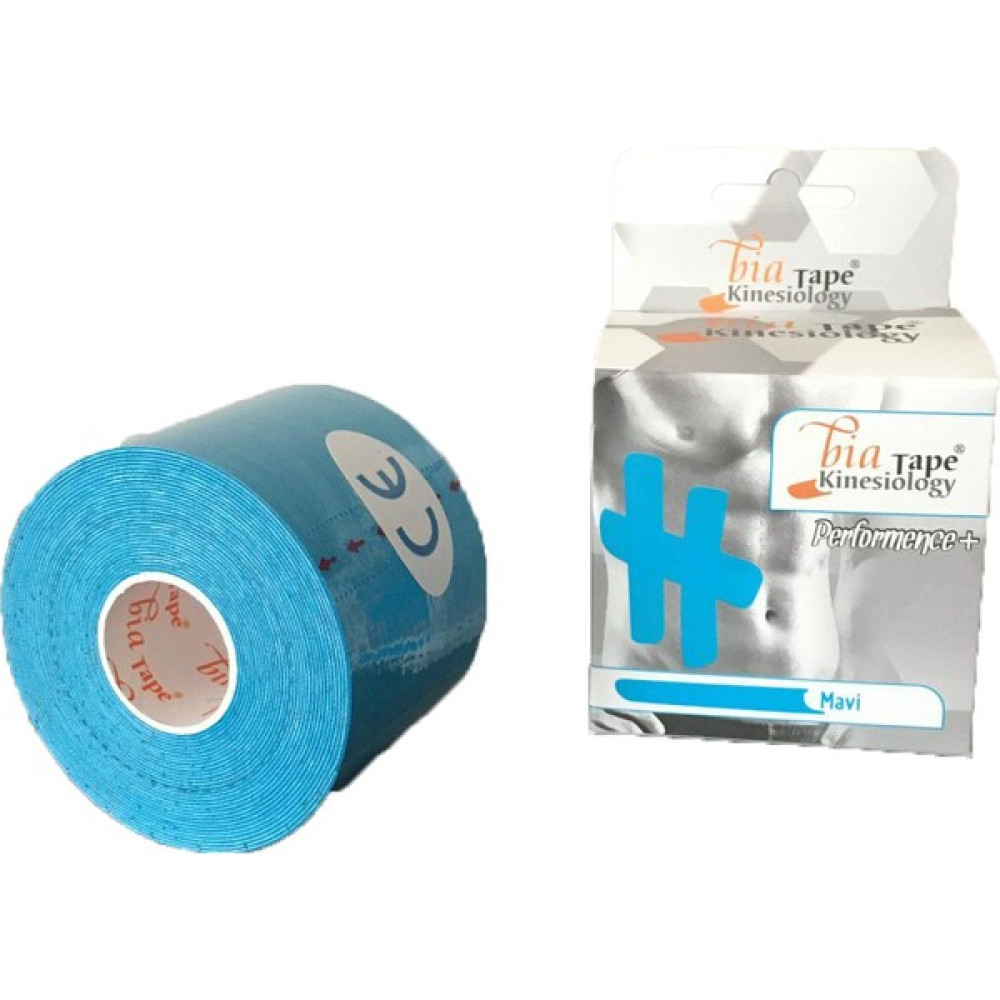 Bia Tape Kinesio Sporcu Bandı 5 cm x 5 M Mavi Futbol Malzemeleri Fiyatı