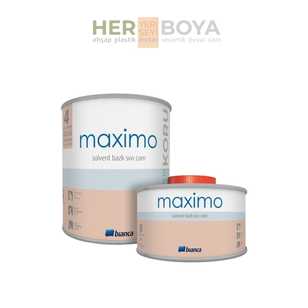 Bianca Stella Maximo Sıvı Cam Parlak 500 ml Beden İç Cephe Duvar Boyası Fiyatı