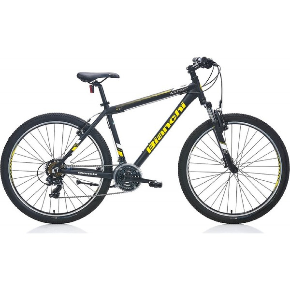 Bianchi Aspid 26 - 43 cm Kadro 21 Vites - Siyah Sarı Dağ Bisikletleri Fiyatı