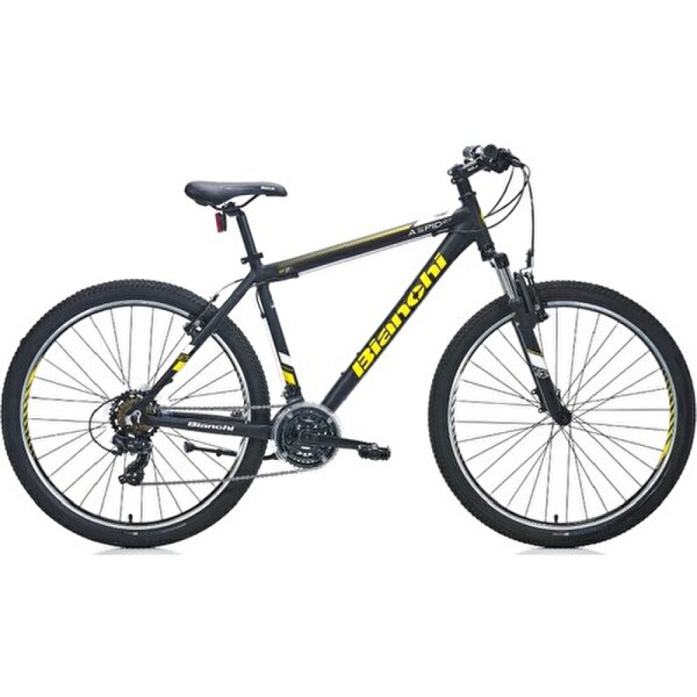 Bianchi Aspid 26 432H 26 Jant 21 Vites Mat Siyah Yeşil Dağ Bisikleti Dağ Bisikletleri Fiyatı