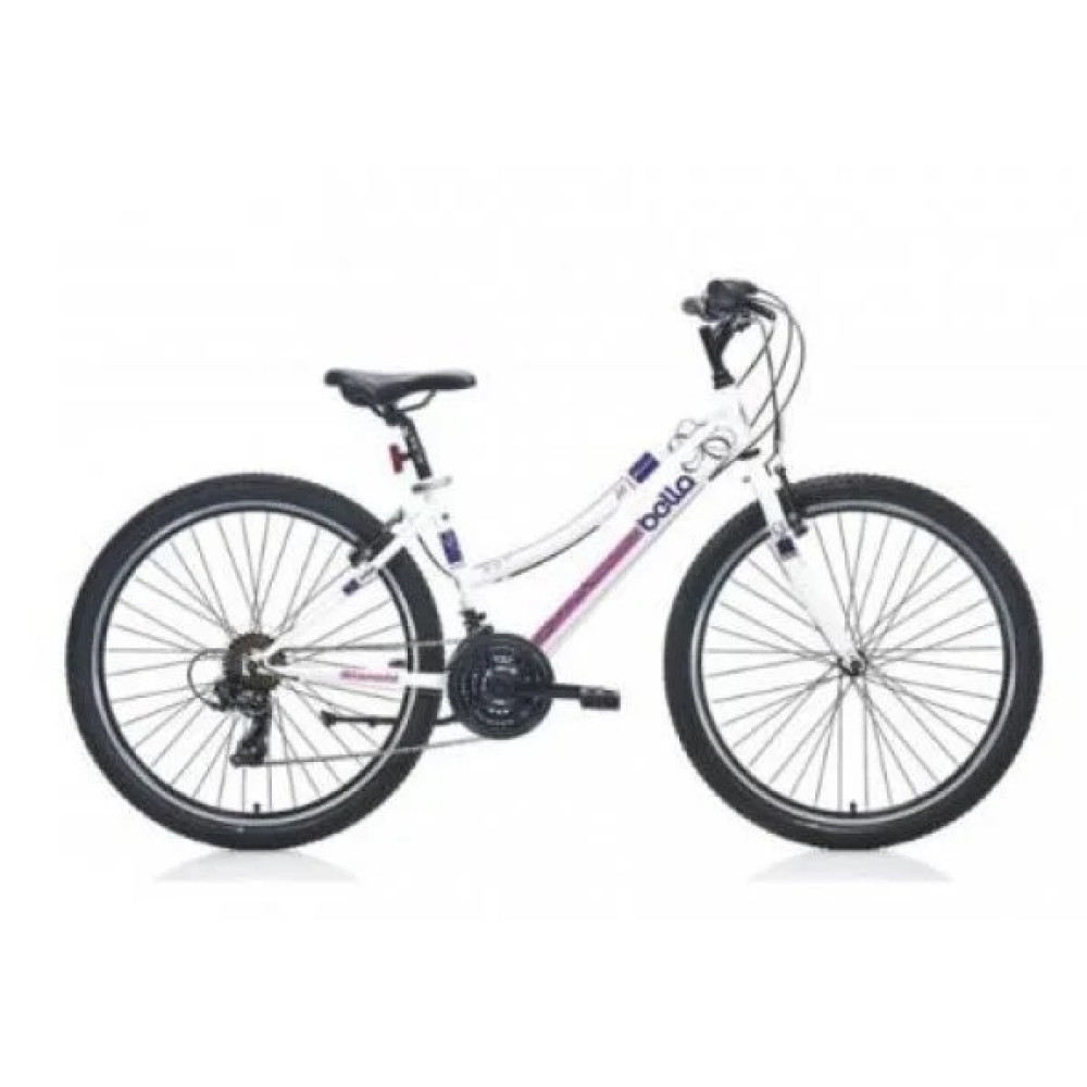 Bianchi Bella 26 Jant 21 Vites Dag Bisikleti Beyaz-Eflatun-Mo Bisiklet Aksesuarları Fiyatı