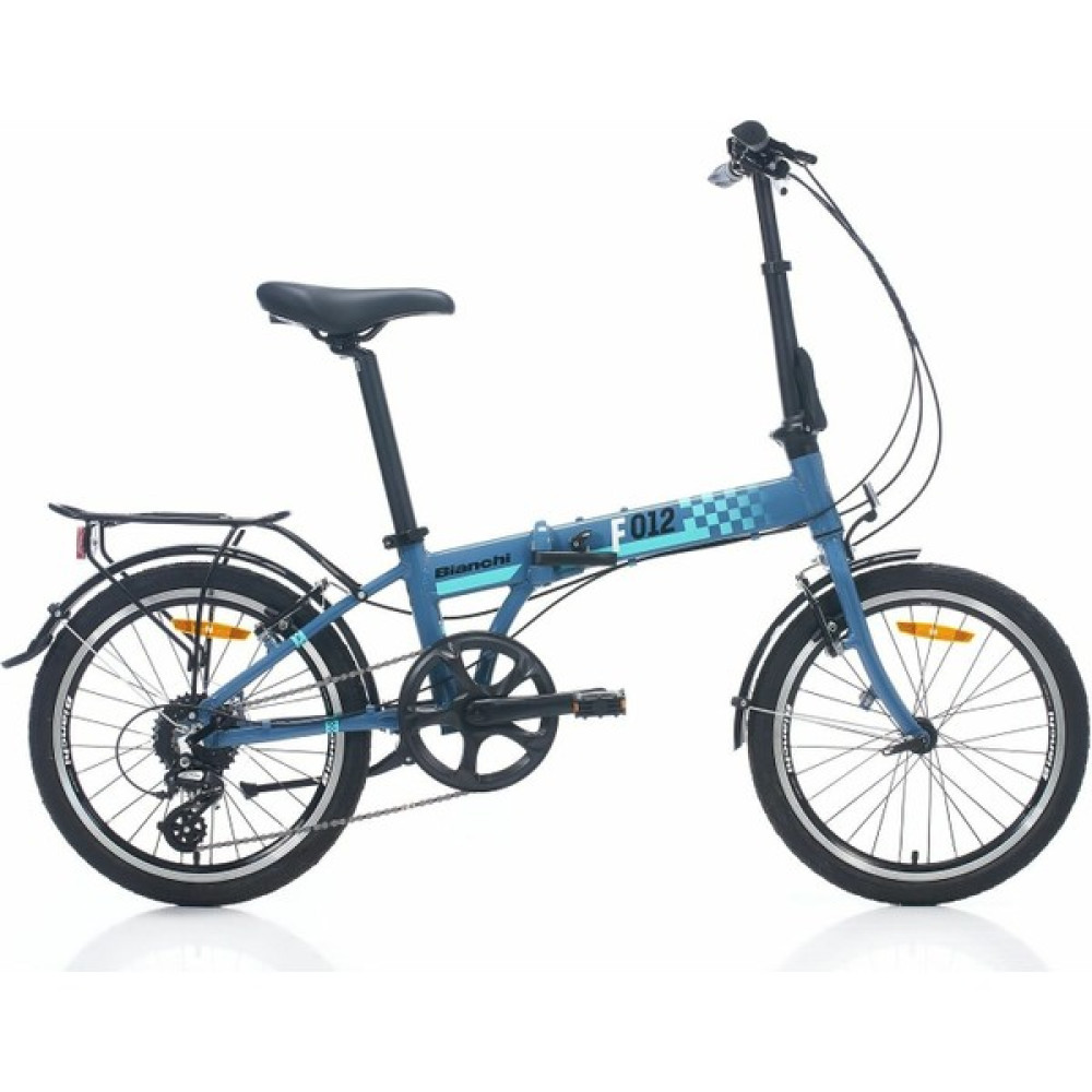 Bianchi F12 20'' 8V Vb Katlanır Bisiklet Koyu Mavi - Celeste Katlanabilir Bisiklet Fiyatı