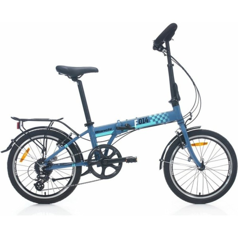 Bianchi F14 20'' 8V Vb Katlanır Bisiklet Koyu Mavi - Celeste Katlanabilir Bisiklet Fiyatı