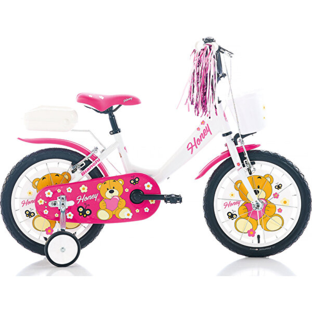 Bianchi Honey 250H 16" 1-V Vb Beyaz-Pembe Çocuk Bisikleti Çocuk Bisikletleri Fiyatı