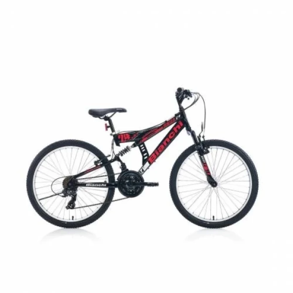 Bianchi Junior V Fren 21 Vites 24 Jant Dag Bisikleti Siyah Kirmizi Bisiklet Aksesuarları Fiyatı