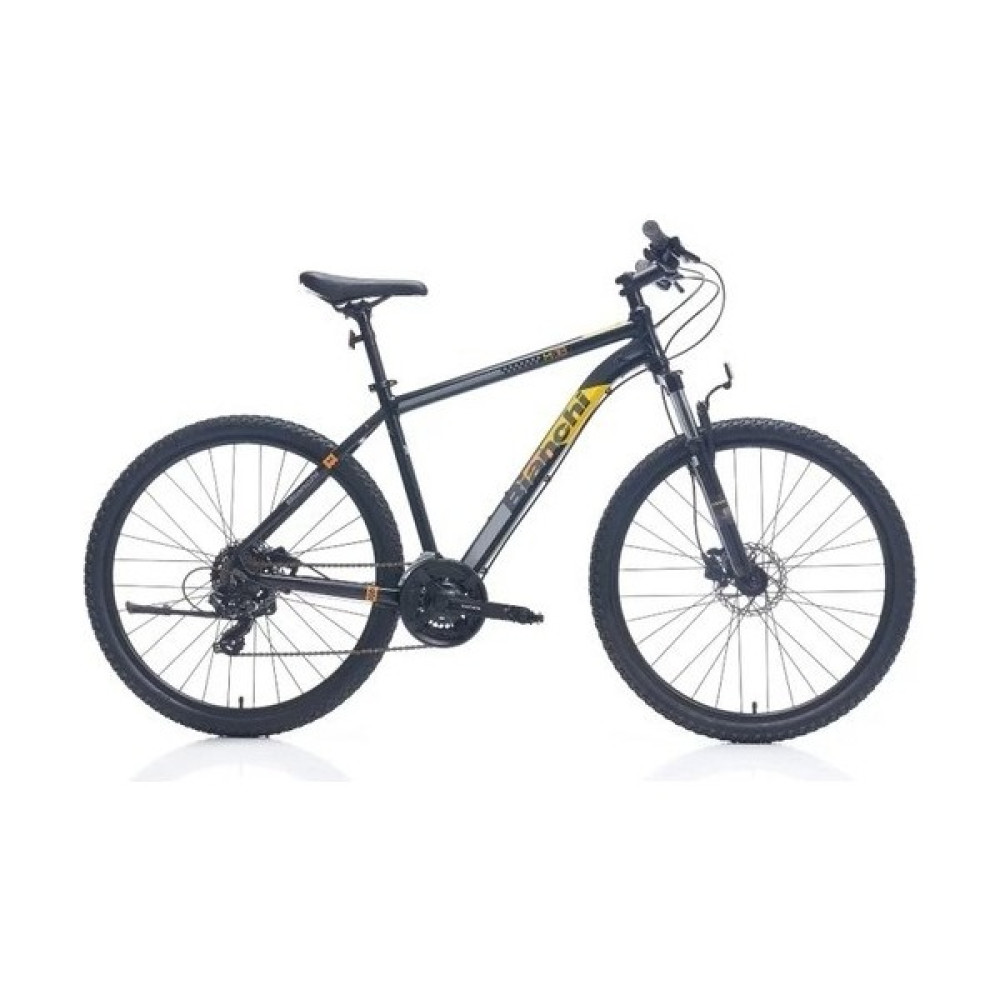 Bianchi M0018 27.5 Jant 48 cm 21 Vites Hidrolik Disk Fren Siyah Sarı Dağ Bisikletleri Fiyatı