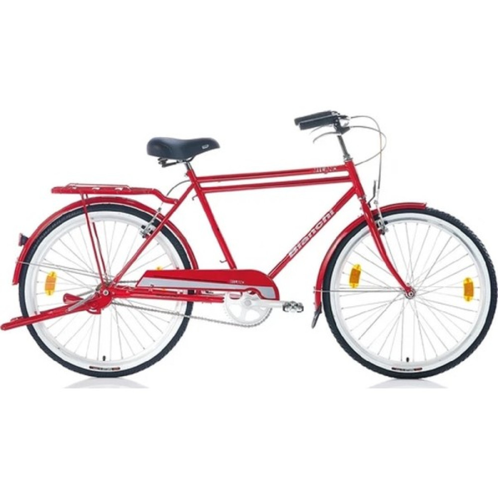 Bianchi Milano 540H 26" 1-V Vb Kırmızı-Gri-Siyah Hizmet Bisikleti Şehir & Gezi Bisikletleri Fiyatı