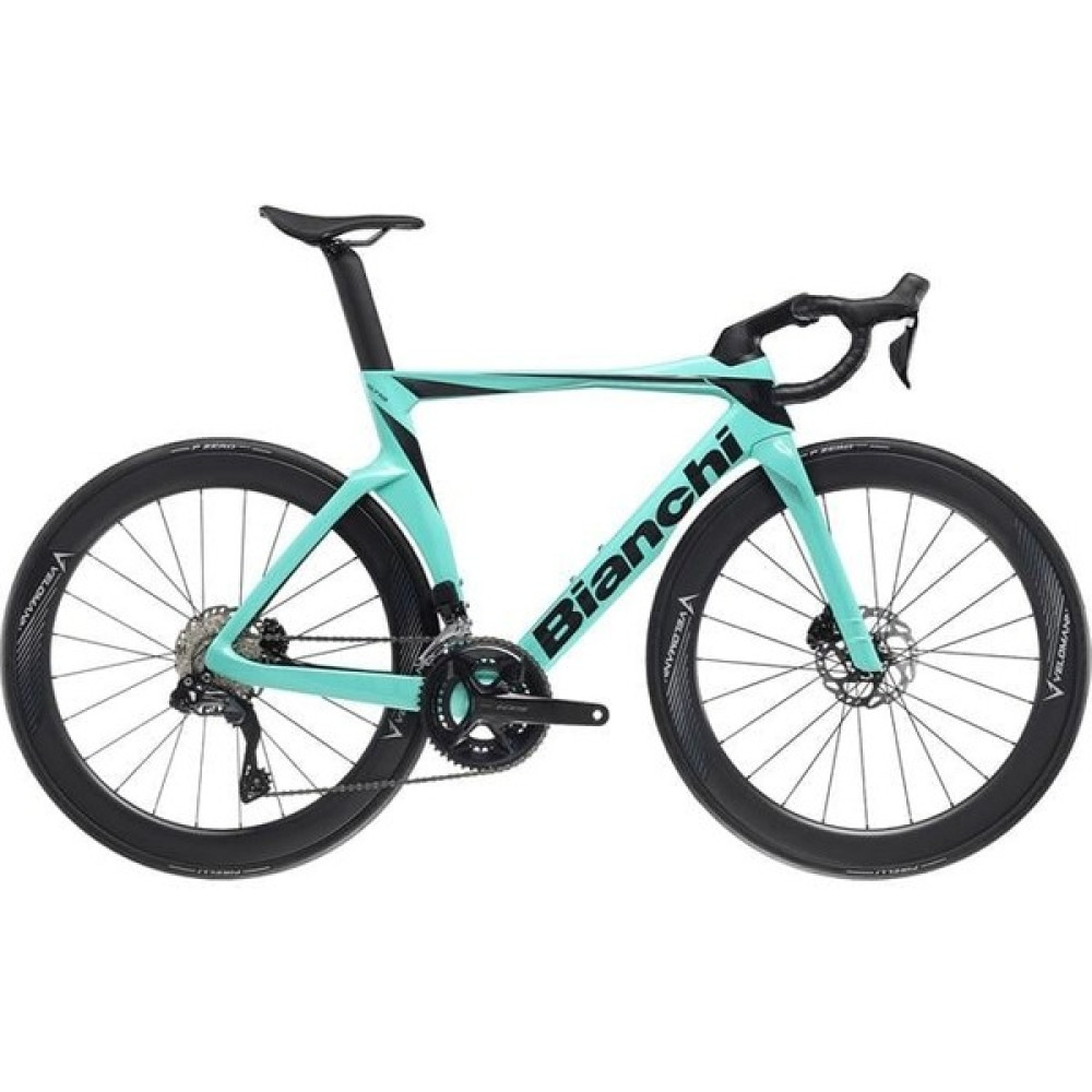 Bıanchı Oltre Comp 105 Dısc Karbon Erkek Yol Yarış Bisikleti 550H Hd 28 Jant 12 Vites Celeste Black Yarış-Profesyonel Bisikletleri Fiyatı