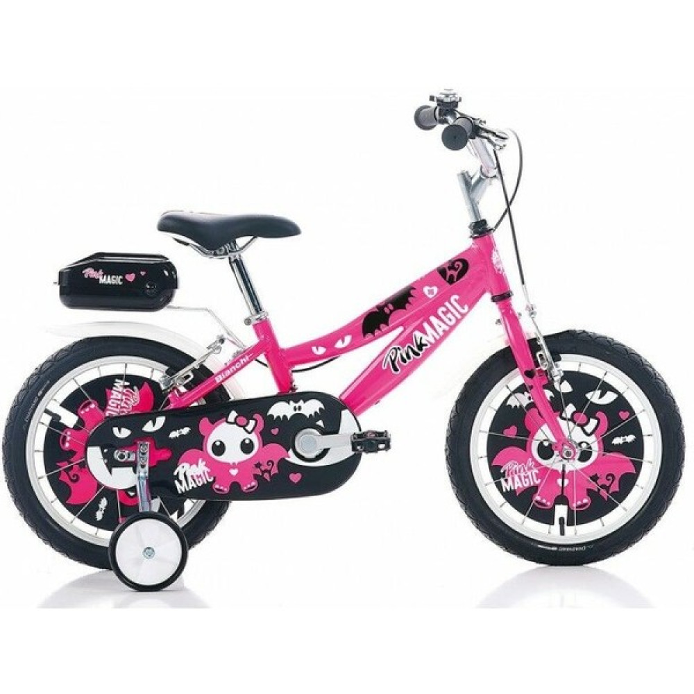 Bianchi Pink Magic 16'' Çocuk Bisikleti Fuşya-Siyah-Beyaz Çocuk Bisikletleri Fiyatı