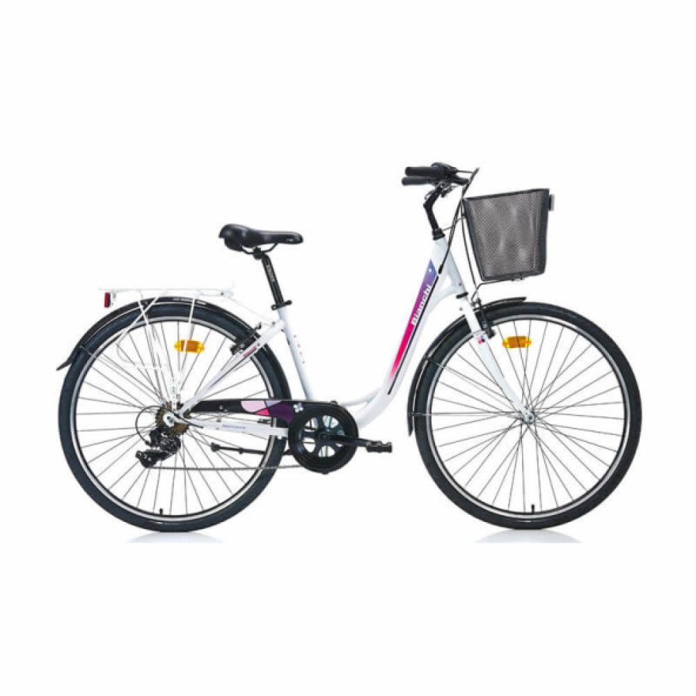 Bianchi Rainbow 28 Jant Sehir & Tur Bisikleti (Beyaz Mor Fusya) Şehir & Gezi Bisikletleri Fiyatı