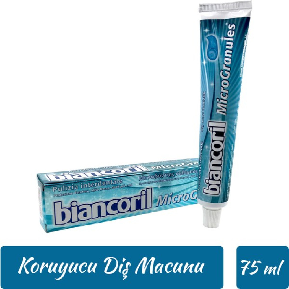 Biancoril Sağlıklı Dişler Için Koruyucu Diş Macunu Micro Granules Toothpaste 75 ml Diş Macunları Fiyatı