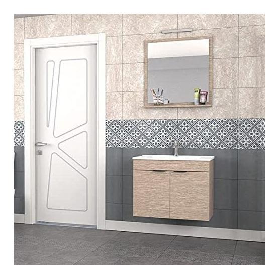 Biani Aybe Bej Fix Arya 75 cm Banyo Dolabı