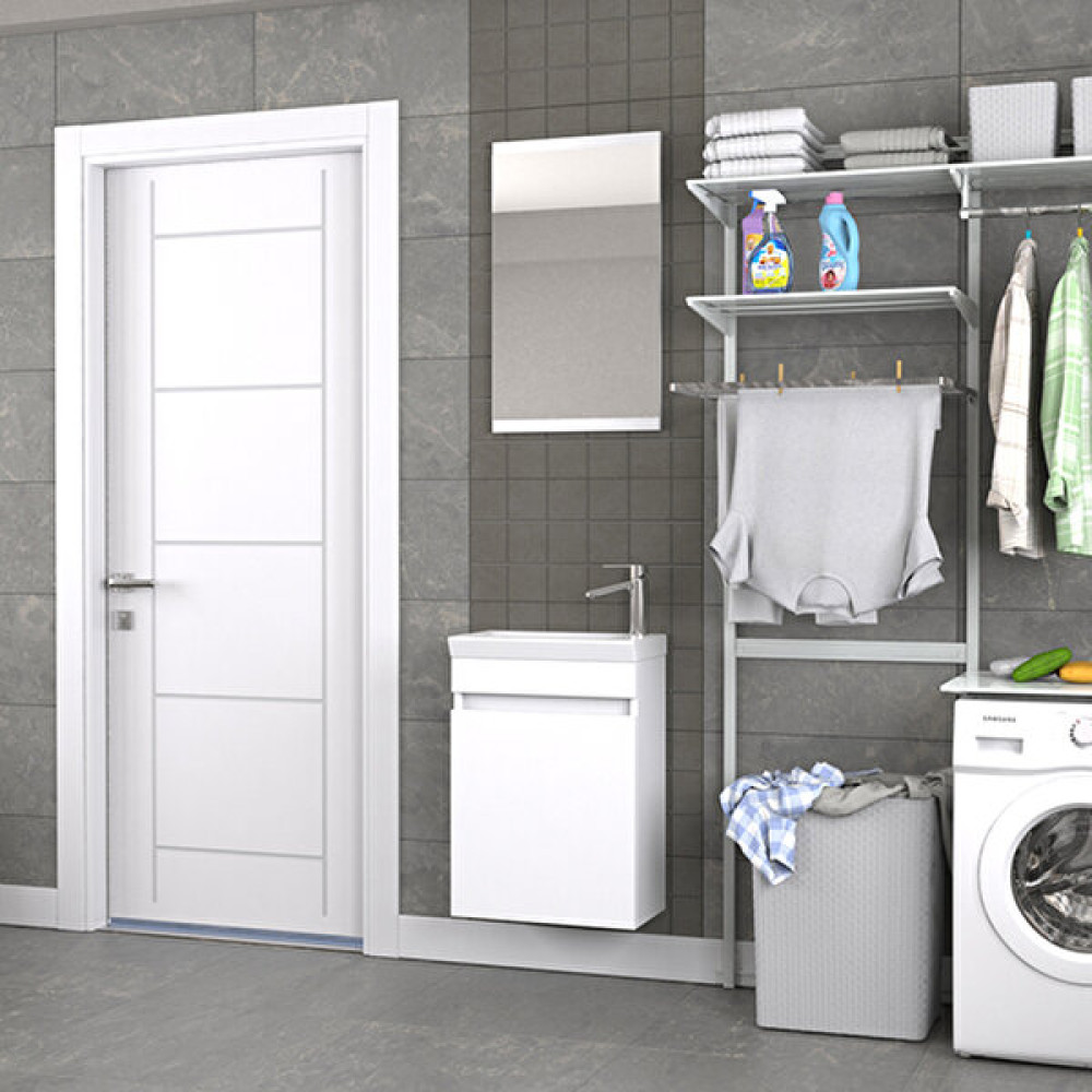 Biani Fix Buca 45 cm Mat Beyaz Banyo Dolabı Banyo Dolabı / Mobilyası Fiyatı