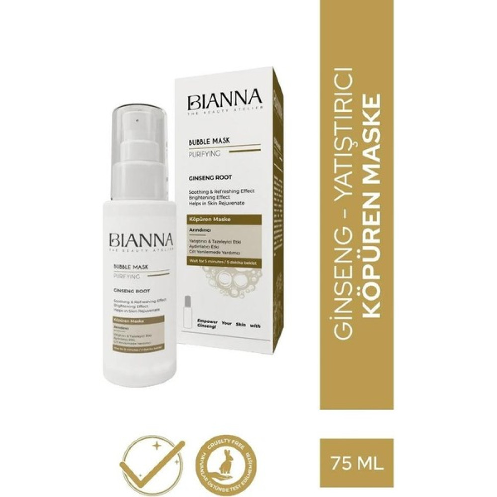 Bianna Bubble Mask Giensang Özlü Köpüren Yüz Maskesi 75 Ml Oto Boyaları Fiyatı