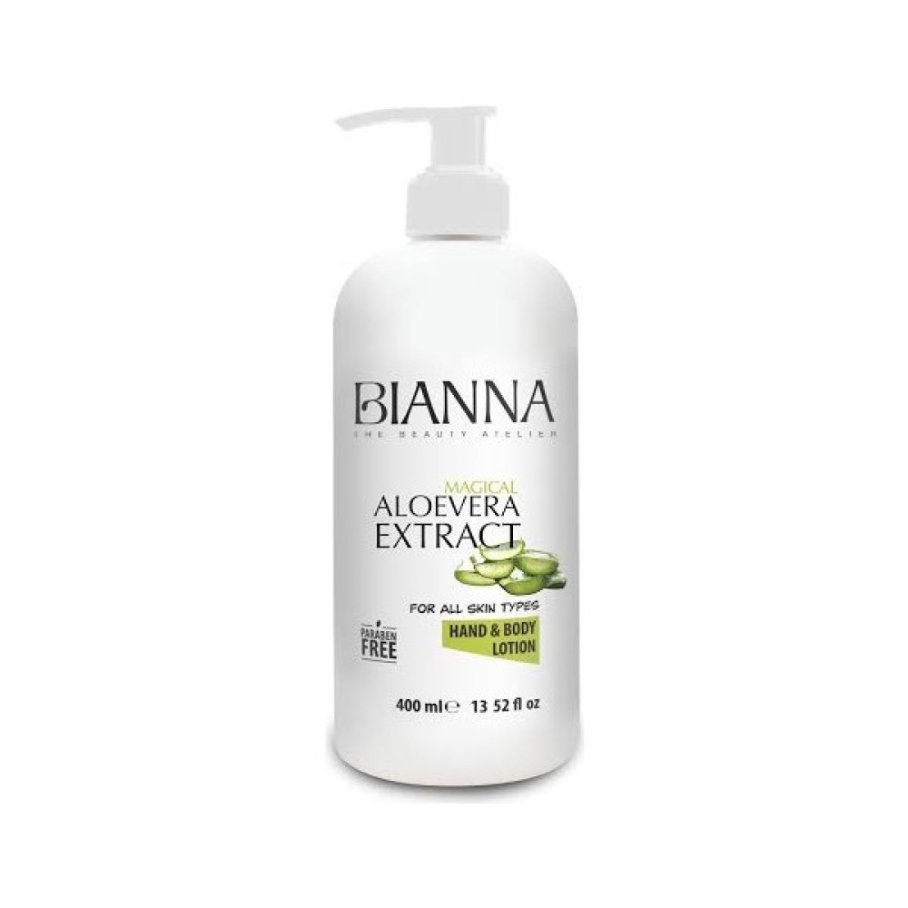 Bianna Magical Aloevera Extract For All Skin Types Hand&body Lotion 400ML Nemlendiriciler Fiyatı