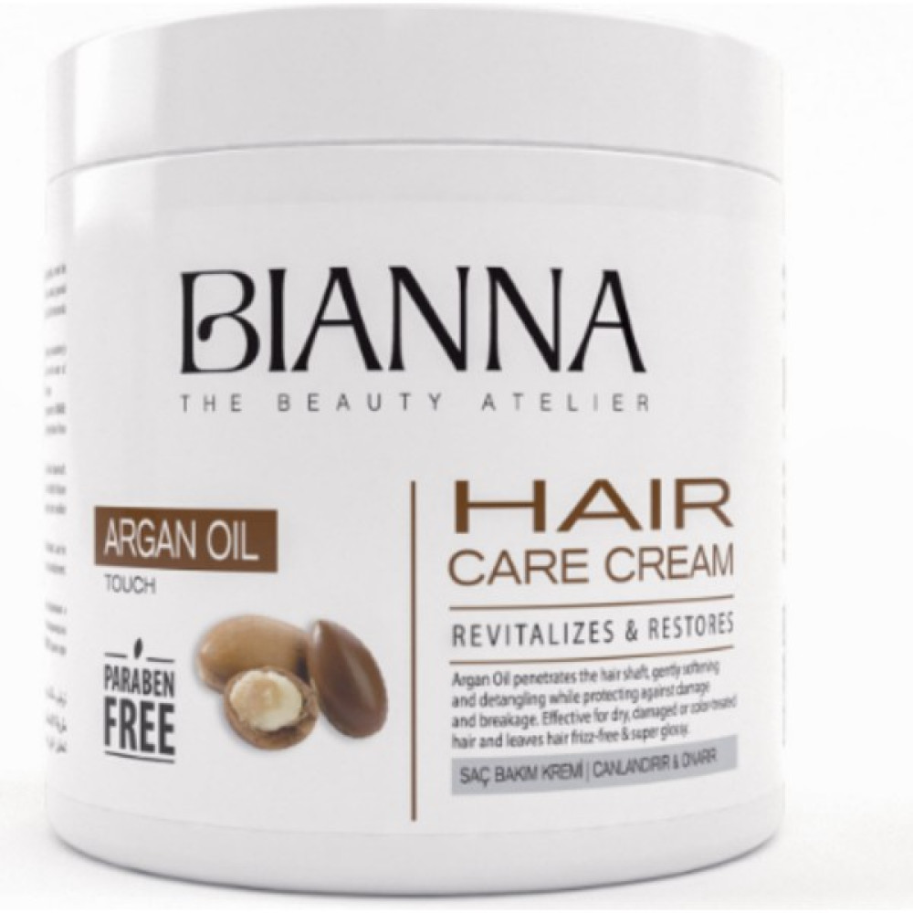 Bianna Saç Bakım Kremi 500 ml Argan Touch (Parabensiz) Saç Bakım Maskeleri & Serumlar & Spreyler Fiyatı