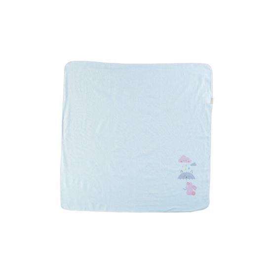 Bibaby 64241 Beyaz Umbrella Mermerşahi Battaniye