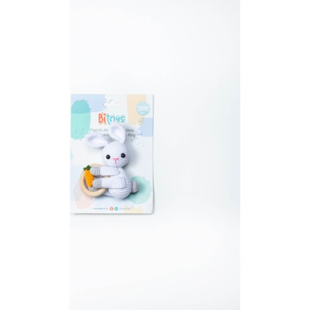 Bibaby Ahşap Diş Halkası Tavşan 72146 - Mavi Oto Boyaları Fiyatı