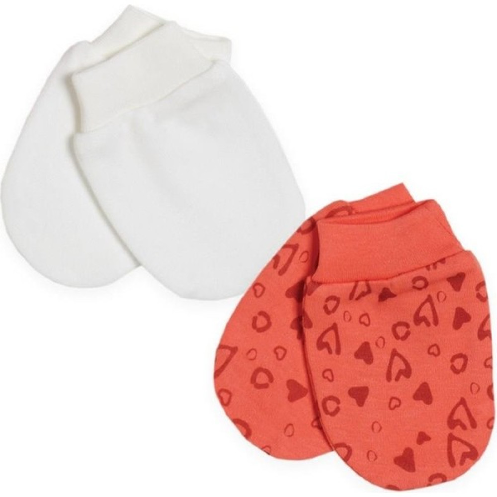 Bibaby Biorganic Lee Leopar 2'li Eldiven 72158 Nar Ekru Bebek Giysi Takım Fiyatı