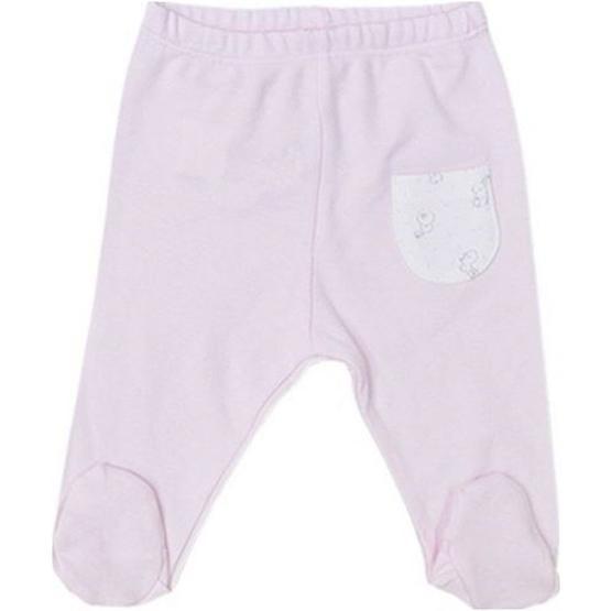 Bibaby Organik Patikli Rabbit Girl Ekru Pembe Bebek Pantolon Bebek Pantolon Fiyatı