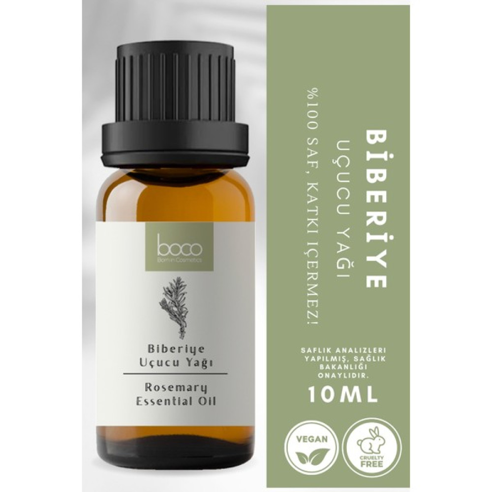Biberiye Uçucu Yağı ,Saf Ve Doğal,buhurdanlık, Difüzör, Masaj, Spa, Cilt Ve Saç Bakımı İçin 10 ml Saç Bakım Maskeleri & Serumlar & Spreyler Fiyatı