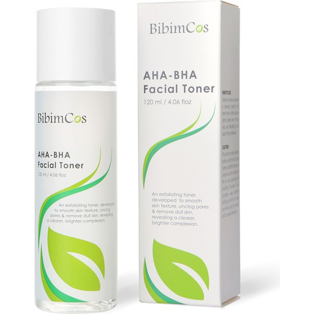 Bibimcos Aha-Bha Facial Toner 120ML Cilt Temizleme ve Peeling Fiyatı