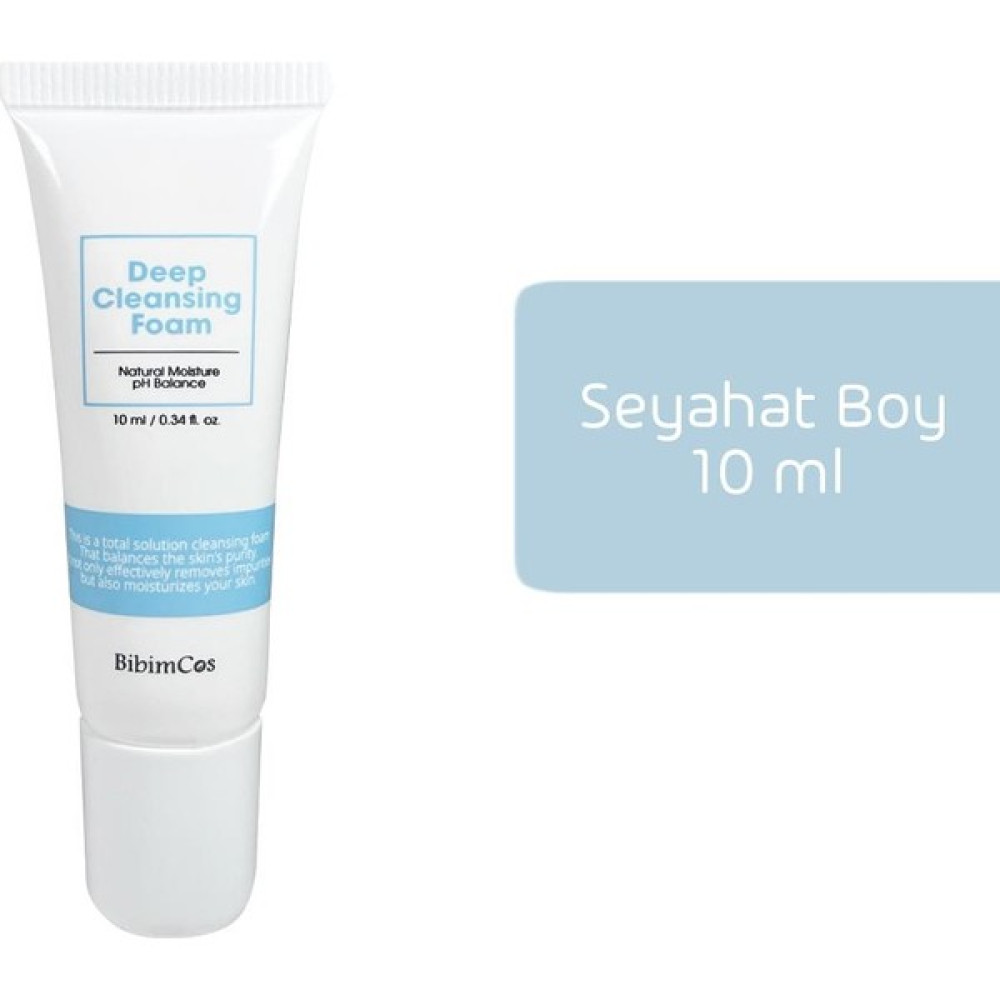 Bibimcos Deep Cleansing Foam 10 ml – Yüz Temizleyici Köpük Cilt Temizleme ve Peeling Fiyatı