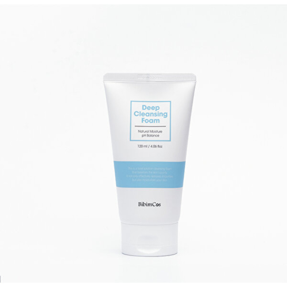 Bibimcos Deep Cleansing Foam Yüz Temizleyici Köpük 120 ml Cilt Temizleme ve Peeling Fiyatı