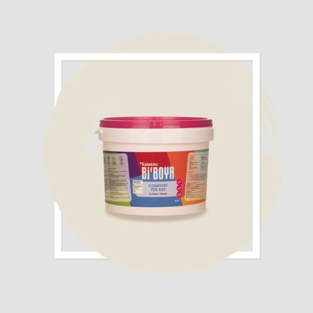 Bi'Boya Tek Katta Örten Boya Keten - 2,5 lt Oto Boyaları Fiyatı