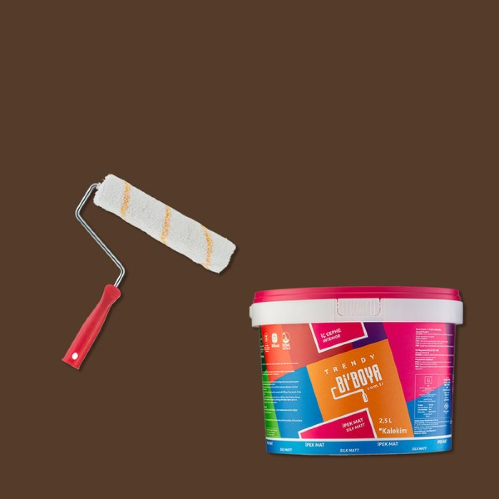 Bi'boya Tek Oda Boyama Seti Fondü - 2.5 lt İç Cephe Duvar Boyası Fiyatı