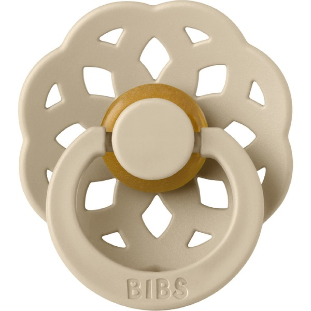 Bibs Boheme Kauçuk Emzik Vanilla 6+ Ay - 6 Ay ve Üzeri - Krem Emzik Fiyatı