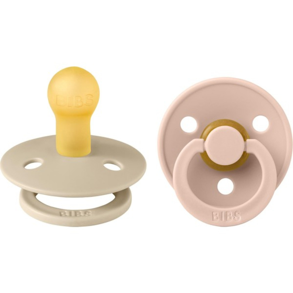 Bibs Colour Ikili Kauçuk Emzik- Vanilla/blush 0-6 Ay - Renkli - 0 - 6 Ay Emzik Fiyatı