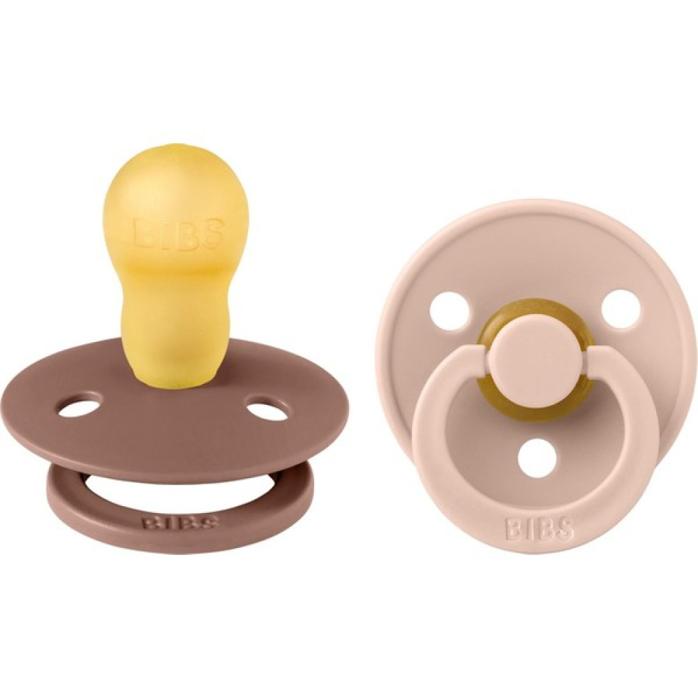 Bibs Colour Ikili Kauçuk Emzik- Woodchuck/blush 18+ Ay - Kahverengi Emzik Fiyatı
