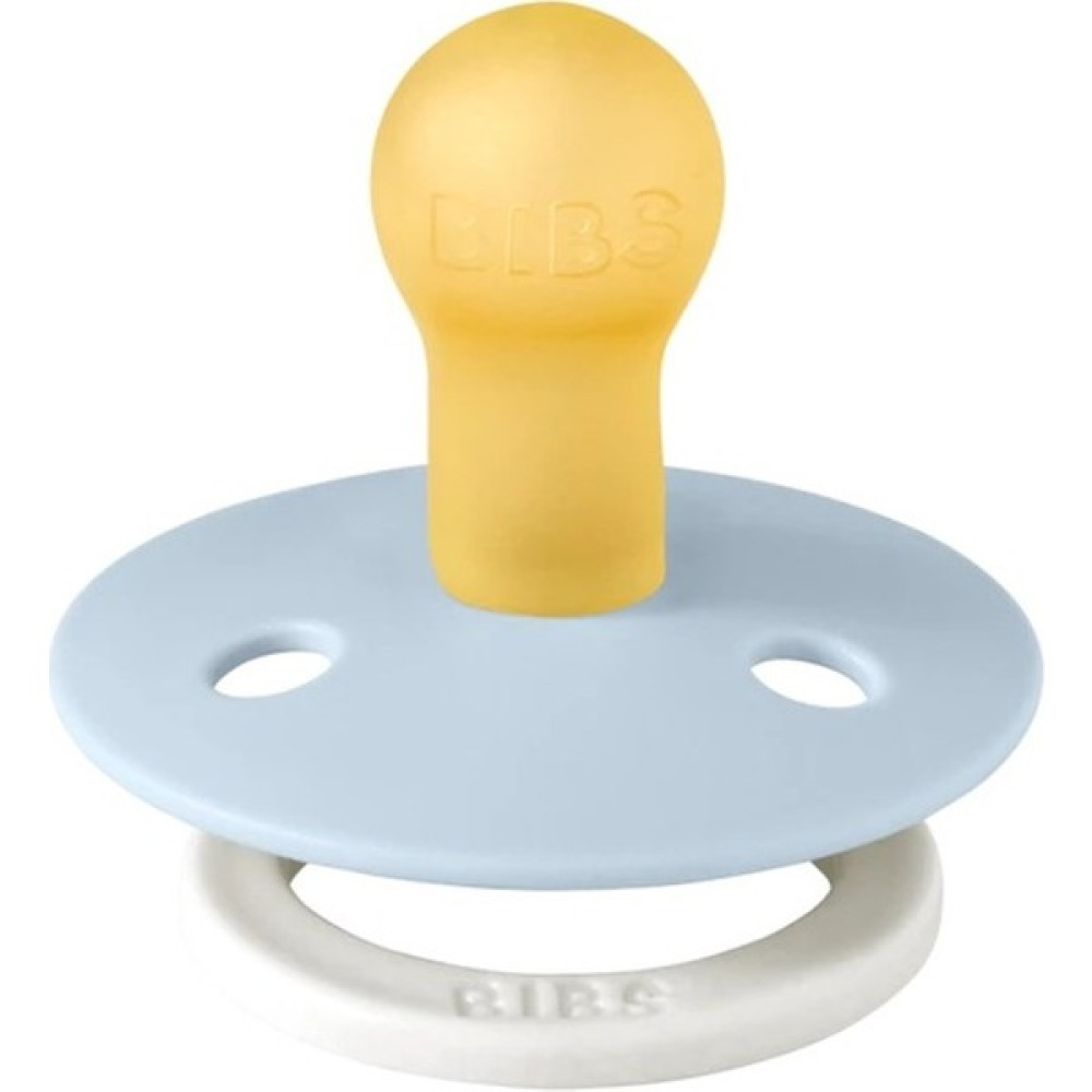 Bibs Colour Kauçuk Baby Blue Glow 0-6 Ay - Mavi - 0 - 18 Ay Emzik Fiyatı