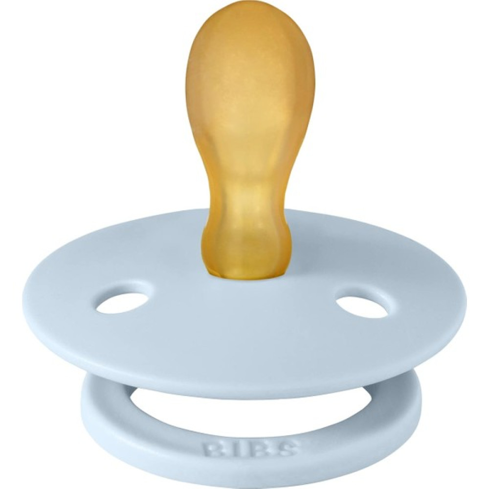 Bibs Colour Simetrik Kauçuk Emzik - Baby Blue 6-18 Ay - Mavi - 6 - 18 Ay Emzik Fiyatı