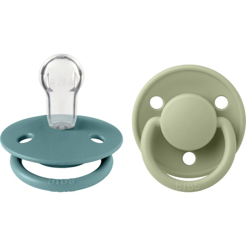 Bibs De Lux 2'li Silikon Emzik Island Sea & Sage 0-36 Ay - Renkli - 0 - 3 Yaş Emzik Fiyatı
