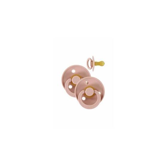 Bibs No:1 Blush Colour 2'li Kauçuk Emzik