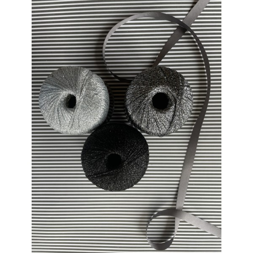 Bibu Punch Simli Punch ve Amigurumi Ipi - 3'lü Set ( Siyah - Beyaz Tonları ) - 9 Oyun & Hobi Fiyatı