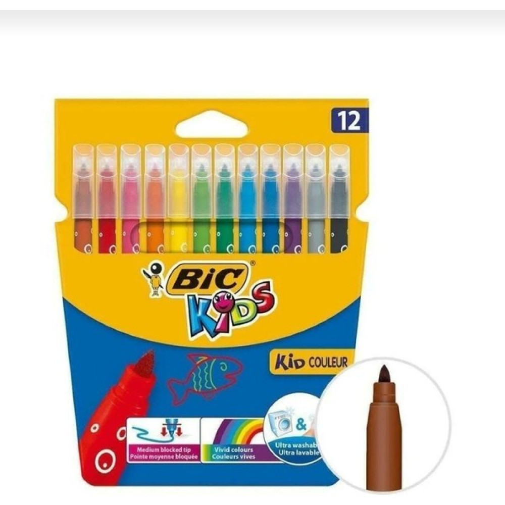 Bic 12'li Keçeli Kalem Keçe Uçlu Kalem Fiyatı