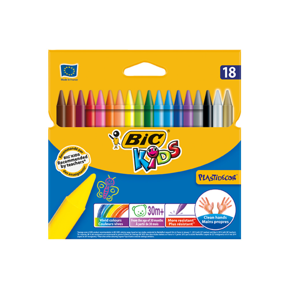Bic 18li Silinebilir Pastel Boya Bıc 8297711 Pastel Boya Fiyatı