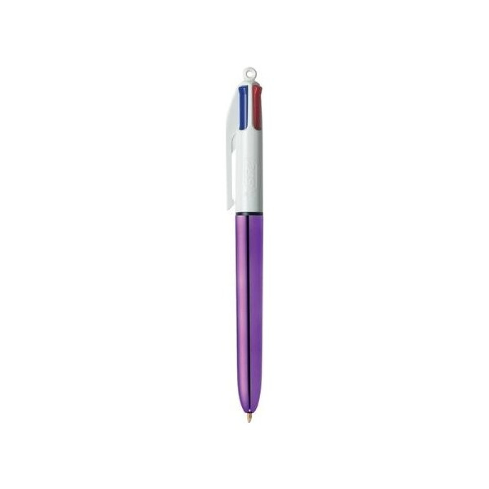 Bic 4 Colours Shine Gövde Tükenmez Kalem Mor 12'li Tükenmez Kalem Fiyatı