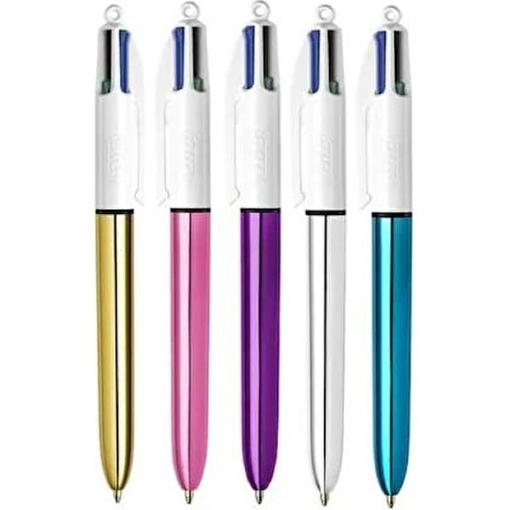 Bic 4 Colours Shine Tükenmez Kalem 5'li Tükenmez Kalem Fiyatı